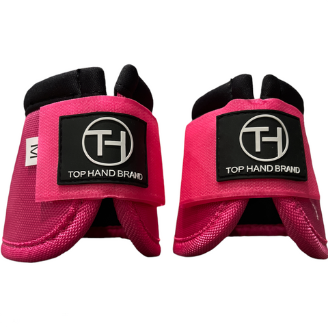 Top Hand Shock Pink Bell Boots