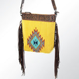 Fringe Mustard Purse