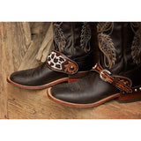 Oxbow Safari Beaded Spur Straps