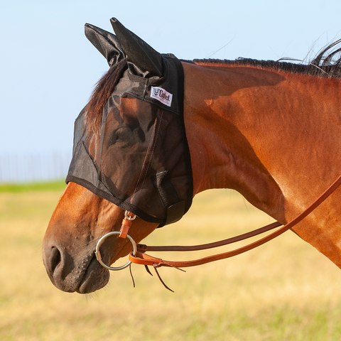 Cashel Quiet Ride Horse Fly Mask with Ears