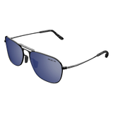 Bex Ranger Sunglasses. They have a black metal frame and lavender tinted lenses.