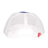 Red Dirt Designs Royal and White Tag-Patch Cap