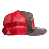 Red Dirt Original Brown/Red Buffalo Cap