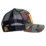 Red Dirt Mineral Water Camo/Black Cap