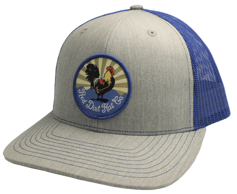 Red Dirt Crispy Chicken Grey & Blue Cap
