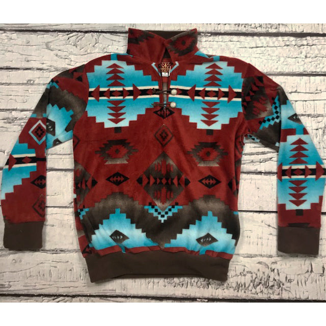 Men's Red Canyon Pullover
