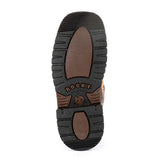 Rocky Big Kid's Orange and Chocolate Square Toe Boot 