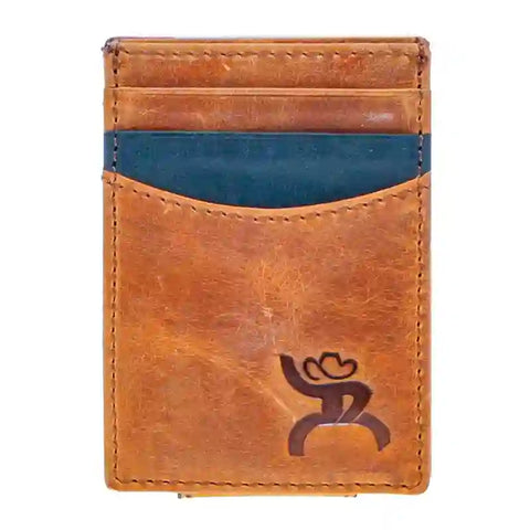 Hooey Roughy Money Clip Wallet-Natural Oiled