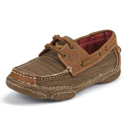 Tony Lama Women's 3R Canvas and Leather