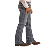 Boy's Rock & Roll Denim Straight Leg Medium Wash Jeans