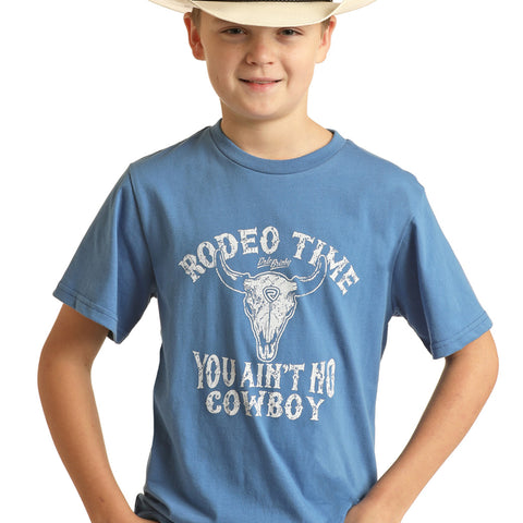Rock & Roll Cowboy's Rodeo Time T-Shirt