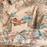 Rock & Roll Women's Tan Tropical Bronc Shirt