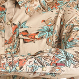 Rock & Roll Tan Tropical Bronc Long Sleeve Shirt