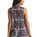 Rock & Roll Women's Americana Aztec Print Vest