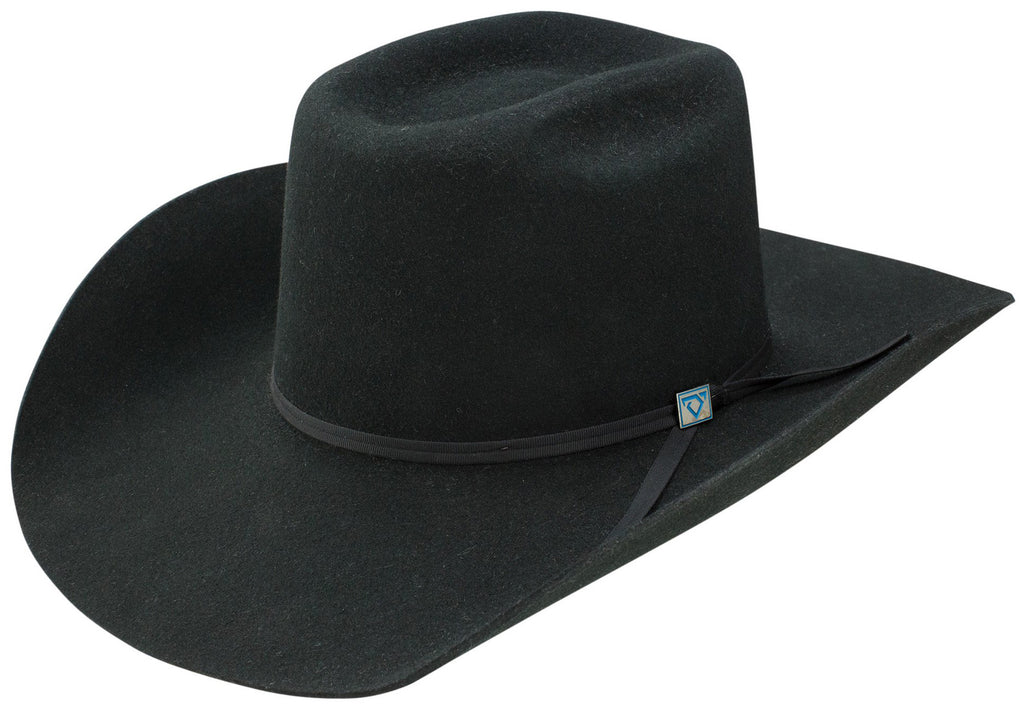 Resistol CJ 9th Round 3X Black Felt Hat