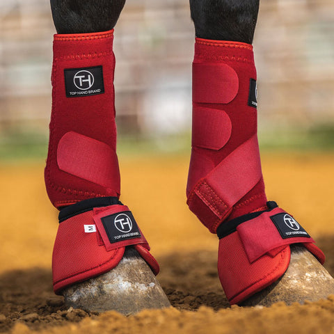 Top Hand Brand Front Red Sport Boot