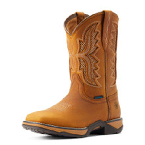Ariat Women's Unbridled Rancher H2O Oily Distressed Tan