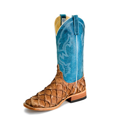 Anderson Bean Men's Cigar Matte Bass Blue Boots