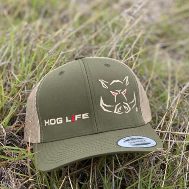 Hog Life Brush Country Cap