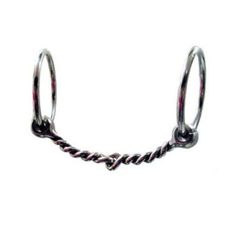 Performance Pony Company 4.25" Twisted Wire Snaffle Pony Bit