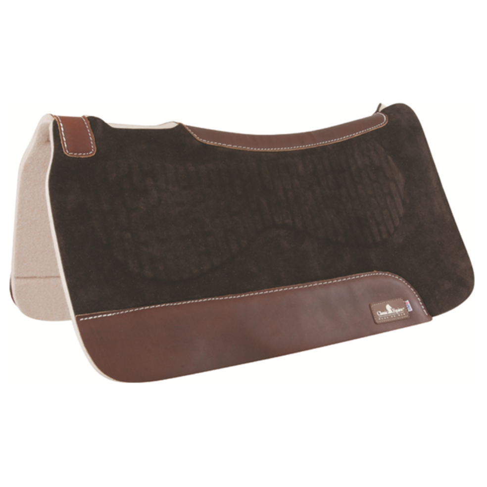 Classic Equine Black Felt Zone Series Saddle Pad