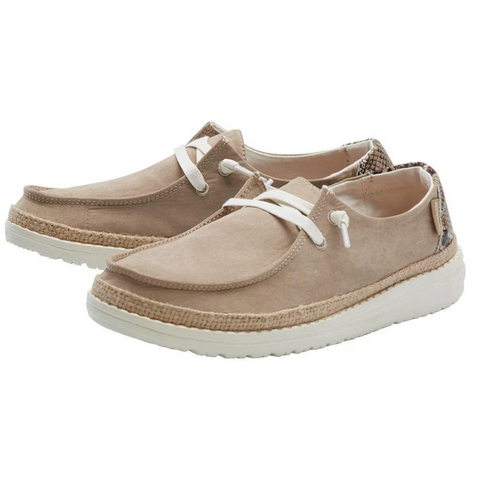 Hey Dude Python Brown Casual Shoe