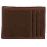 STS Chocolate Canvas Wallet