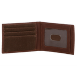 STS Chocolate Canvas Wallet