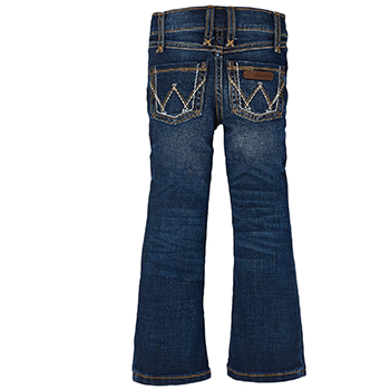 Wrangler Girl's Medium Wash Bootcut Jean