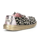Hey Dude Wendy Youth Leopard Nut