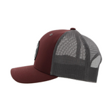 Hooey Maroon & Grey Primo Cap