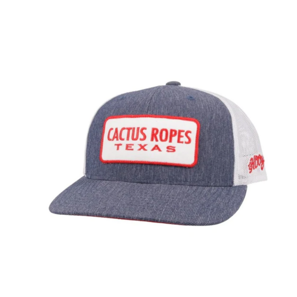 Hooey Blue Cactus Ropes Cap