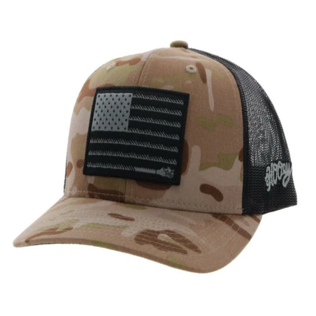 Hooey Camo Liberty Cap