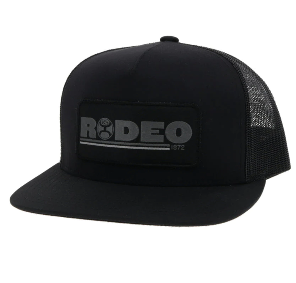 Hooey Black & Grey Rodeo Cap