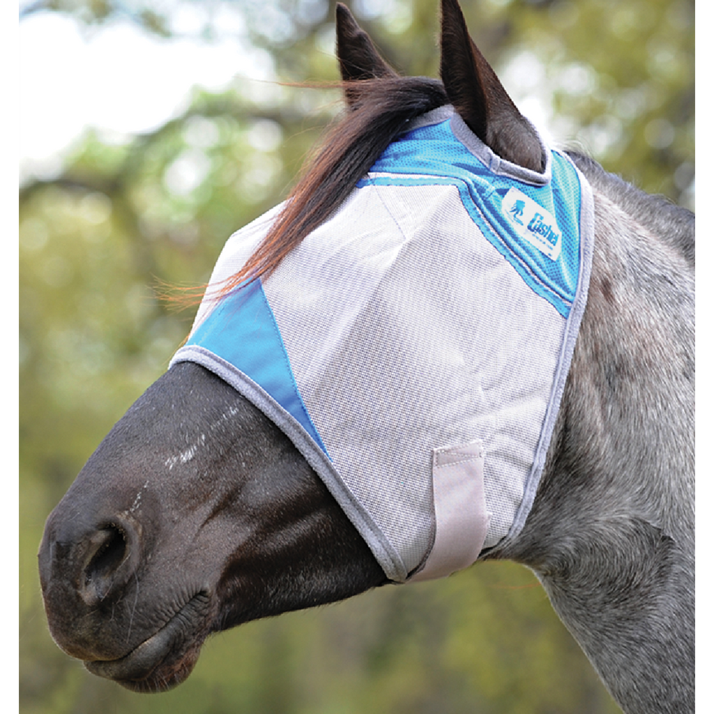 Cahel Blue Standard Fly Mask 