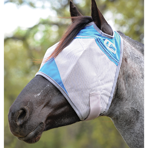 Cahel Blue Standard Fly Mask 