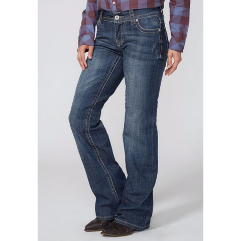 Stetson 214 Trouser Fit Jean with Deco Back Pocket