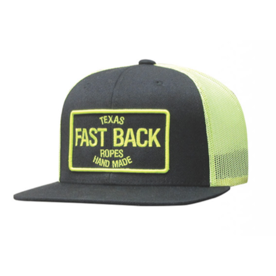 Fast Back Black/Neon Yellow Cap