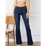 KanCan Ashley Mid Rise Flare