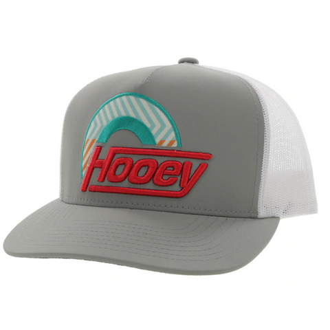 Hooey YOUTH Grey/White Cap