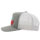 Hooey YOUTH Grey/White Cap
