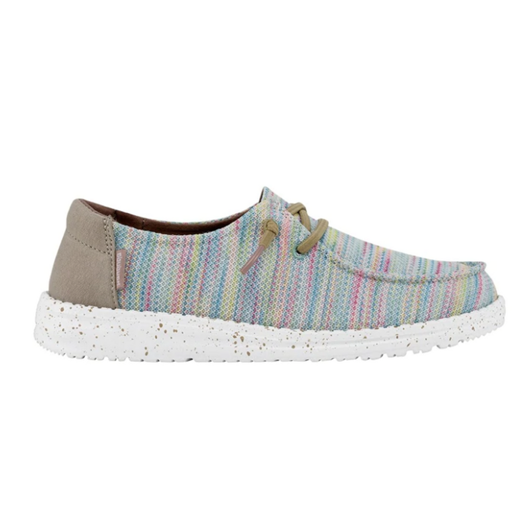 Hey Dude Wendy Stivaletti Pieghevoli Bambina Taglia 2 – Crema – Modello Wendy Fold Youth - Foto 3