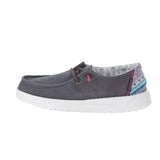 Hey Dude Youth Wendy Aztec Grey Casual Shoes