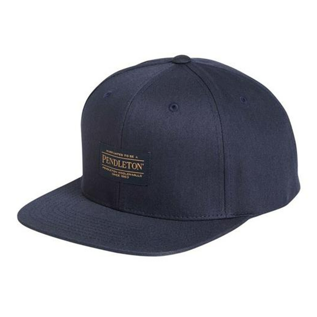 Pendleton Navy Flat Bill Logo Cap
