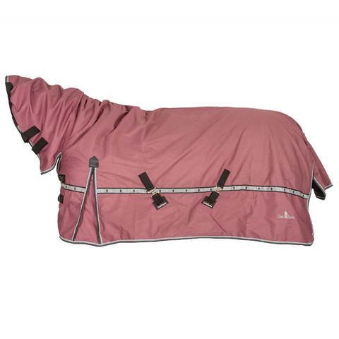 Classic Equine 10K Cross Trainer Winter Hooded Blanket- Ginger