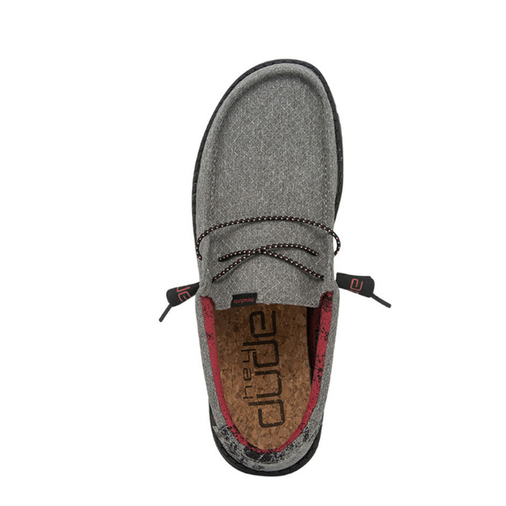 Hey Dude Wally Eco Ascend Ripstop Grey