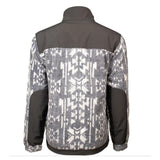 Hooey Charcoal Aztec Fleece Jacket
