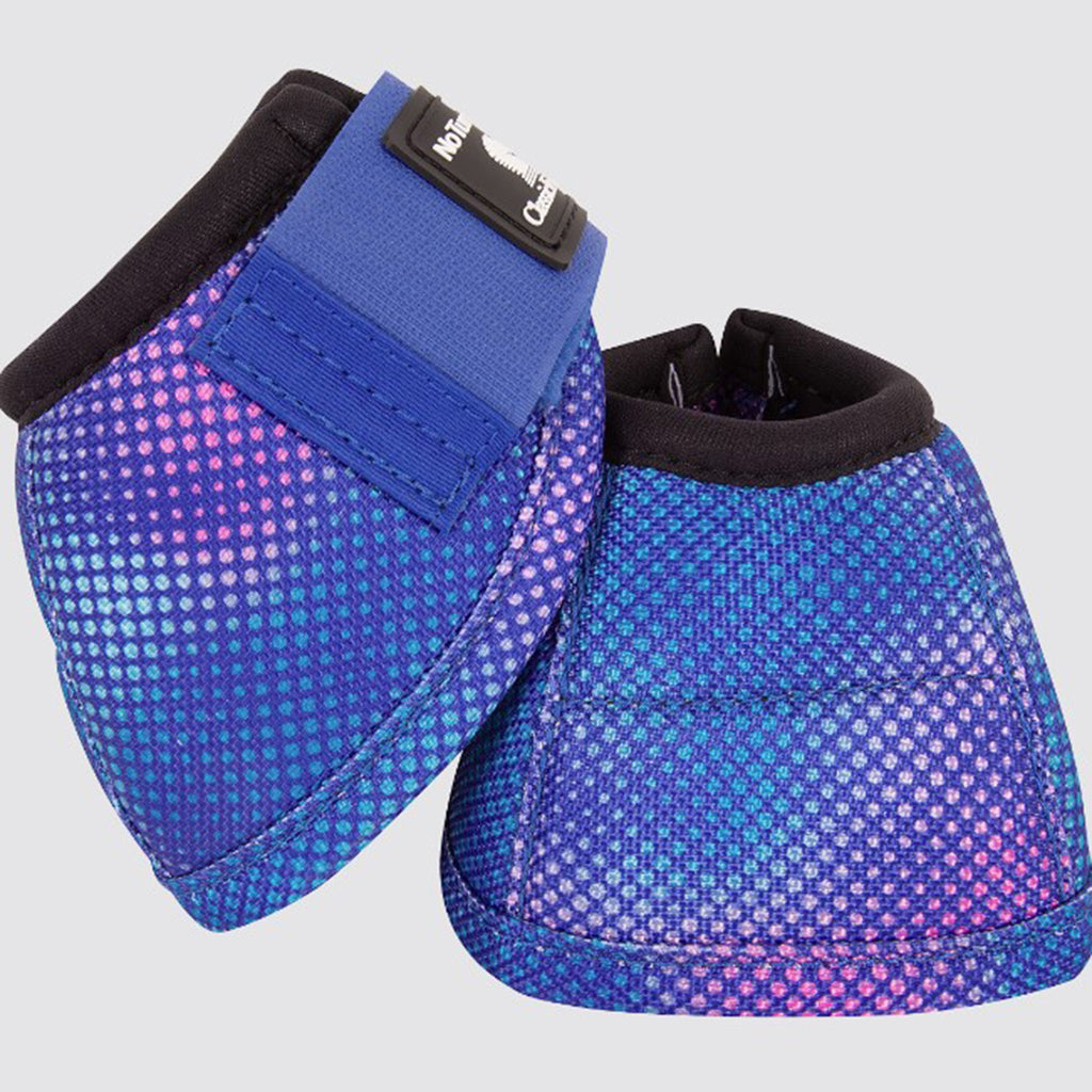 CLASSIC EQUINE Ce Dyno No-Turn Bell Boot, Color: Blue, Size: L CLASSIC EQUINE Ce Dyno No-Turn Bell Boot, Color: Blue, Size: L