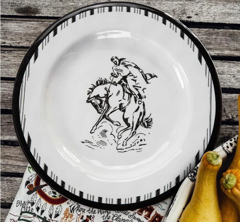 Ranch Life Dinner Plate Set