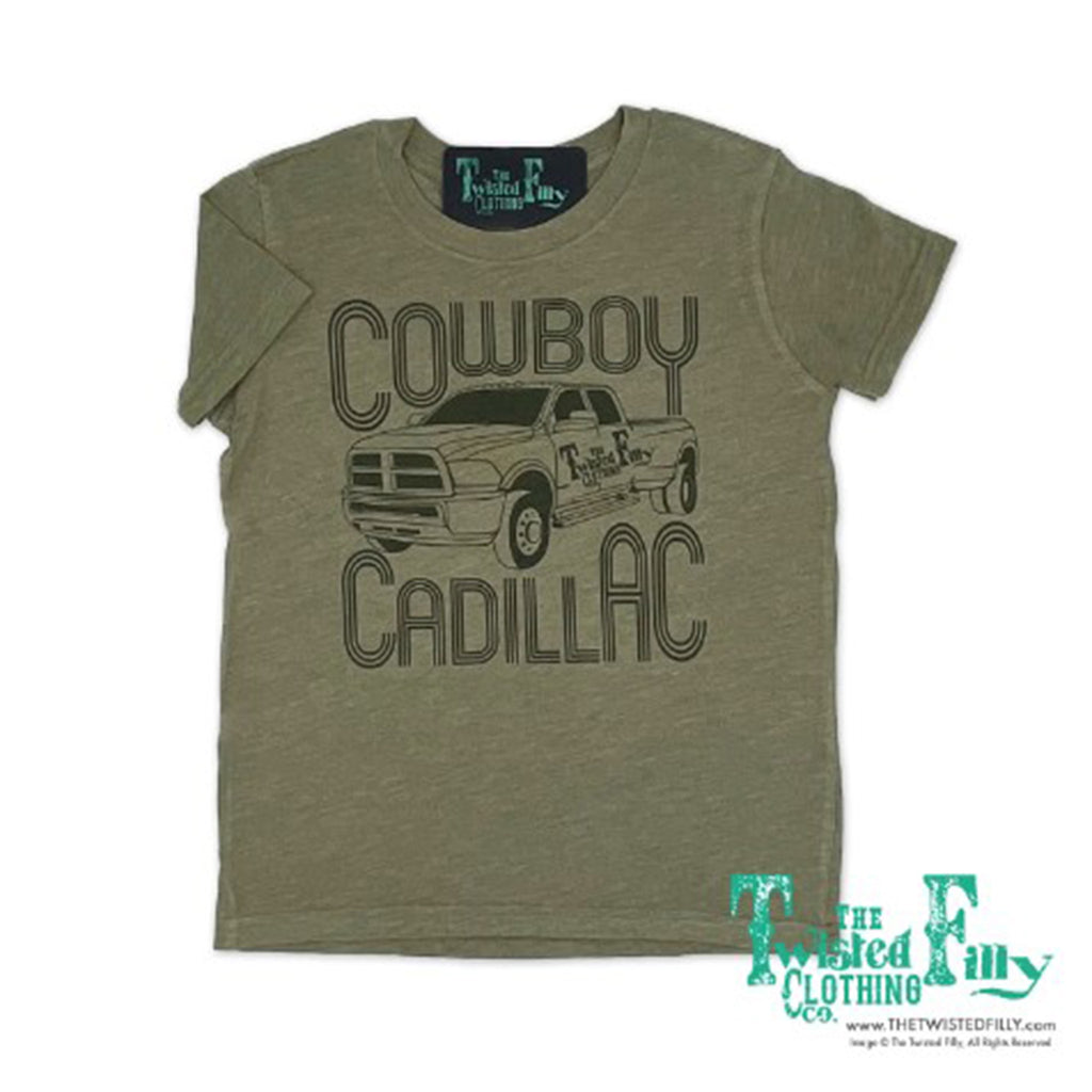 Twisted Filly Cowboy Cadillac Toddler Tee